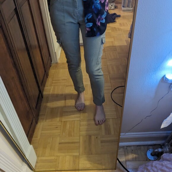 Green cargo pants - Picture 4 of 4